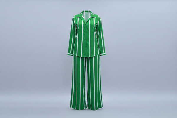 June BestSeller Spring  Stripe Two Piece Set