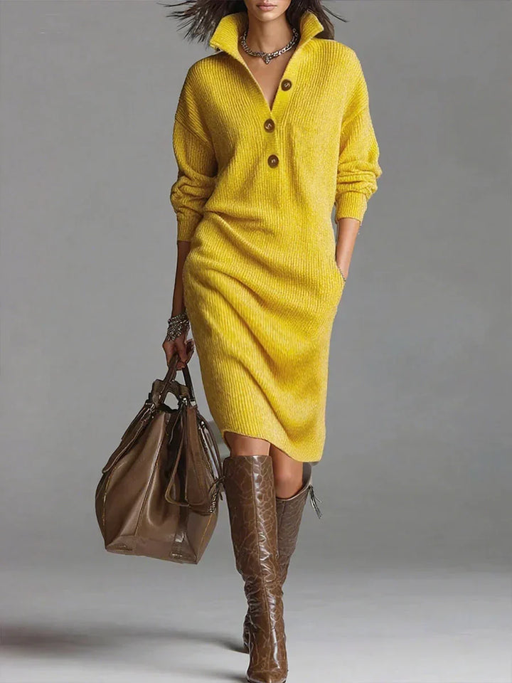Rachael Elegant Sweater Dress